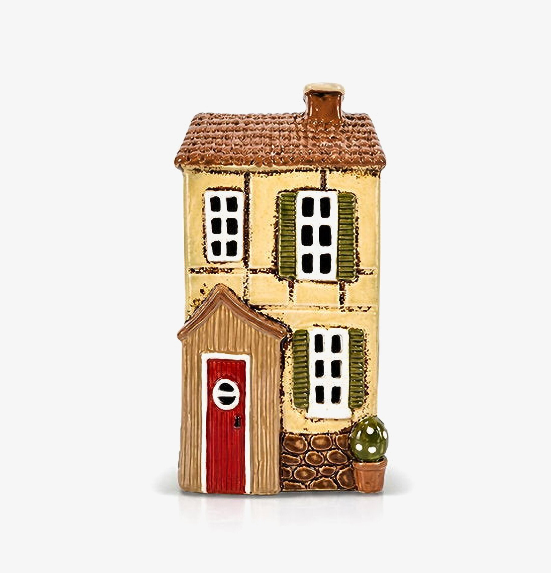 Ljuslykta Hus Gul Det Gamle Apotek Lyktor Endless Light Ljuslyktor