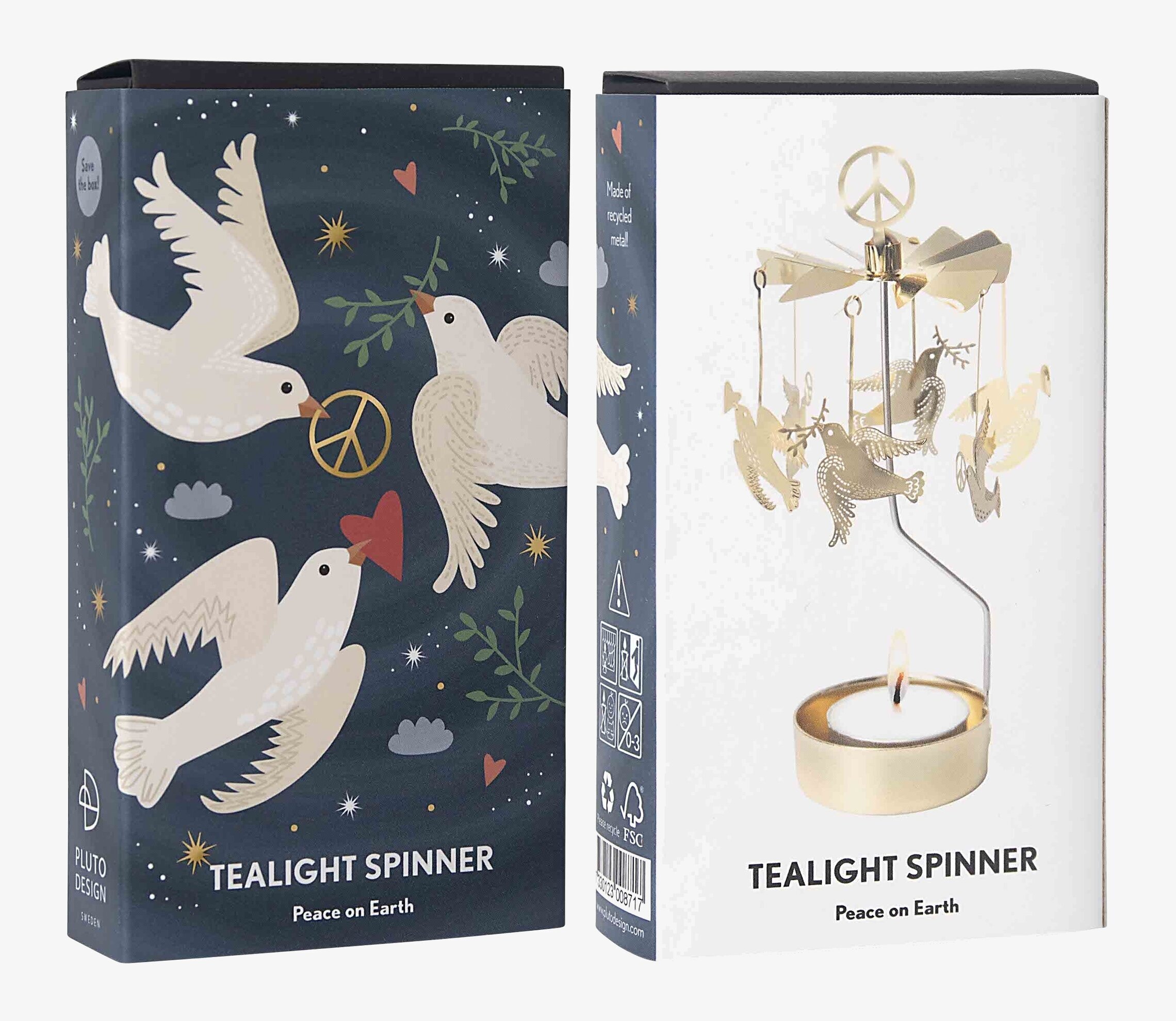 Änglaspel Peace on Earth Pluto Produkter