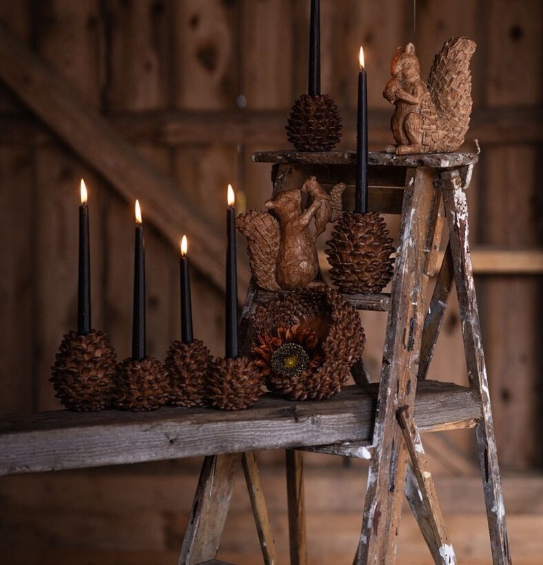 Ljusstake Tallkotte Multi Skål A Lot Decoration Ljusstakar Adventsstakar Ljushållare Ljushyllor Skålar att äta ur tilltugg