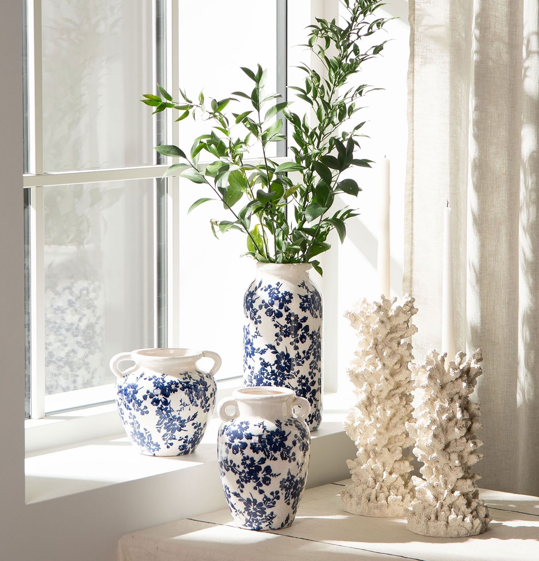 Ljusstake Korall 38 cm 31 A Lot Decoration Ljusstakar Adventsstakar Ljushållare Ljushyllor