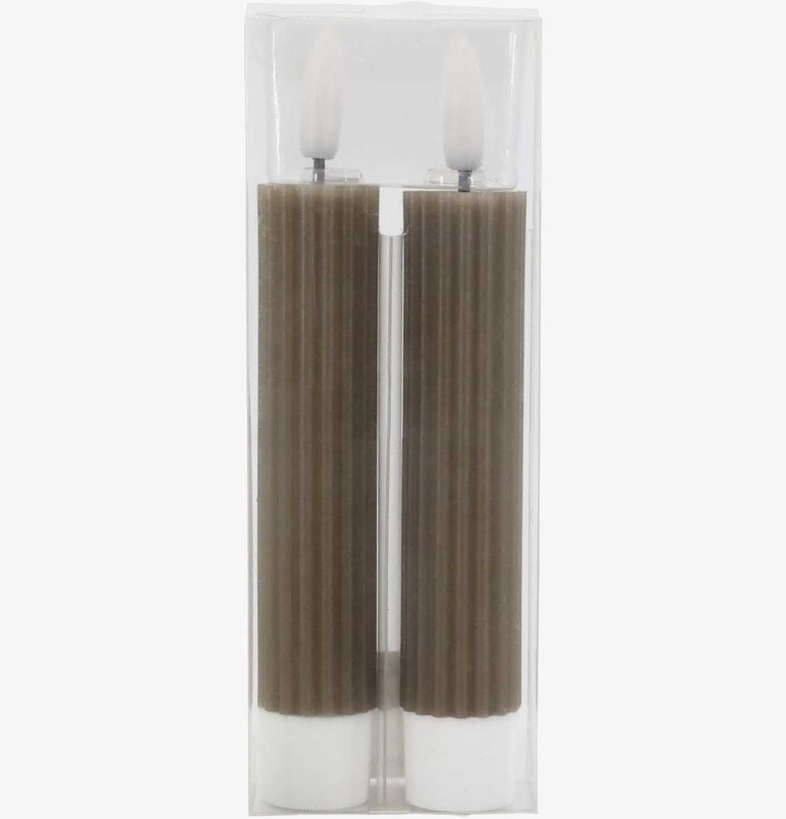Kronljus LED Cenon Latte 2-pack 14 cm Chic Antique Stearinljus batteridrivna