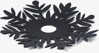 Bild av ljusmanschett med elegant olivbladsdesign