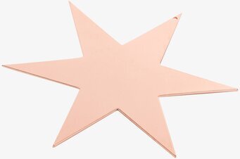 Foto av kopparfärgad stjärnformad ljuslykta i elegans