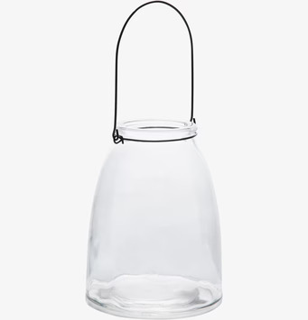 Bild av glaslykta med minimalistisk och tidlös design