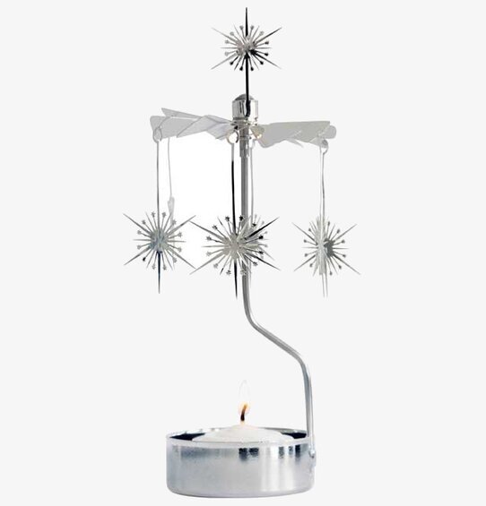 Bild av elegant änglaspel med skimrande stjärnor