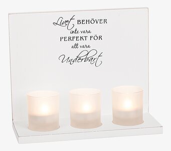 Bild av stilren ljushållare för en trivsam atmosfär