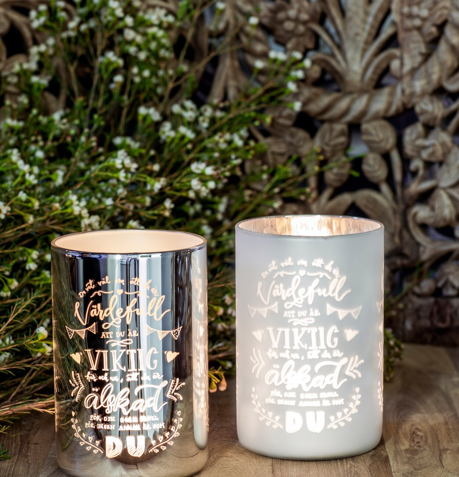 Värdefull Silver - Majas Cottage ljuslyktor från Majas Cottage