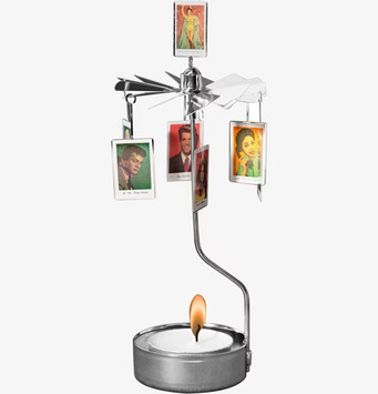 Bild av elegant änglaspel med filmstjärneinspiration