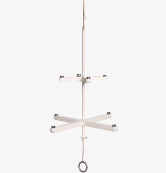 Ljuskrona Vit från Ernst med modern och stilren design